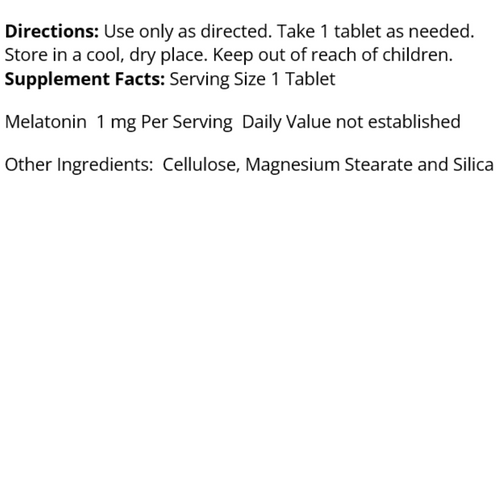 Melatonin 1 mg 120 Tablets KAL