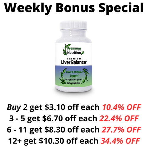 Premium Liver Balance 60 Vegetarian Capsules Premium Nutrition