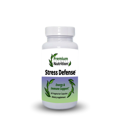 Stress Defense 60 Vegetarian Capsules Premium Nutrition