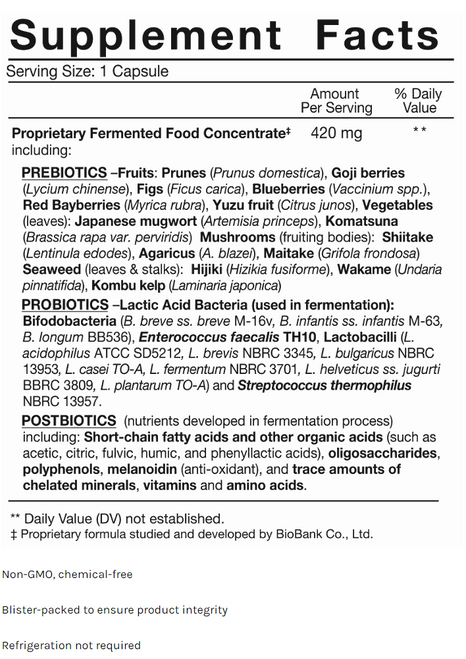 Dr. Ohhira's Probiotics® Professional Formula 120 Capsules Essential Formulas