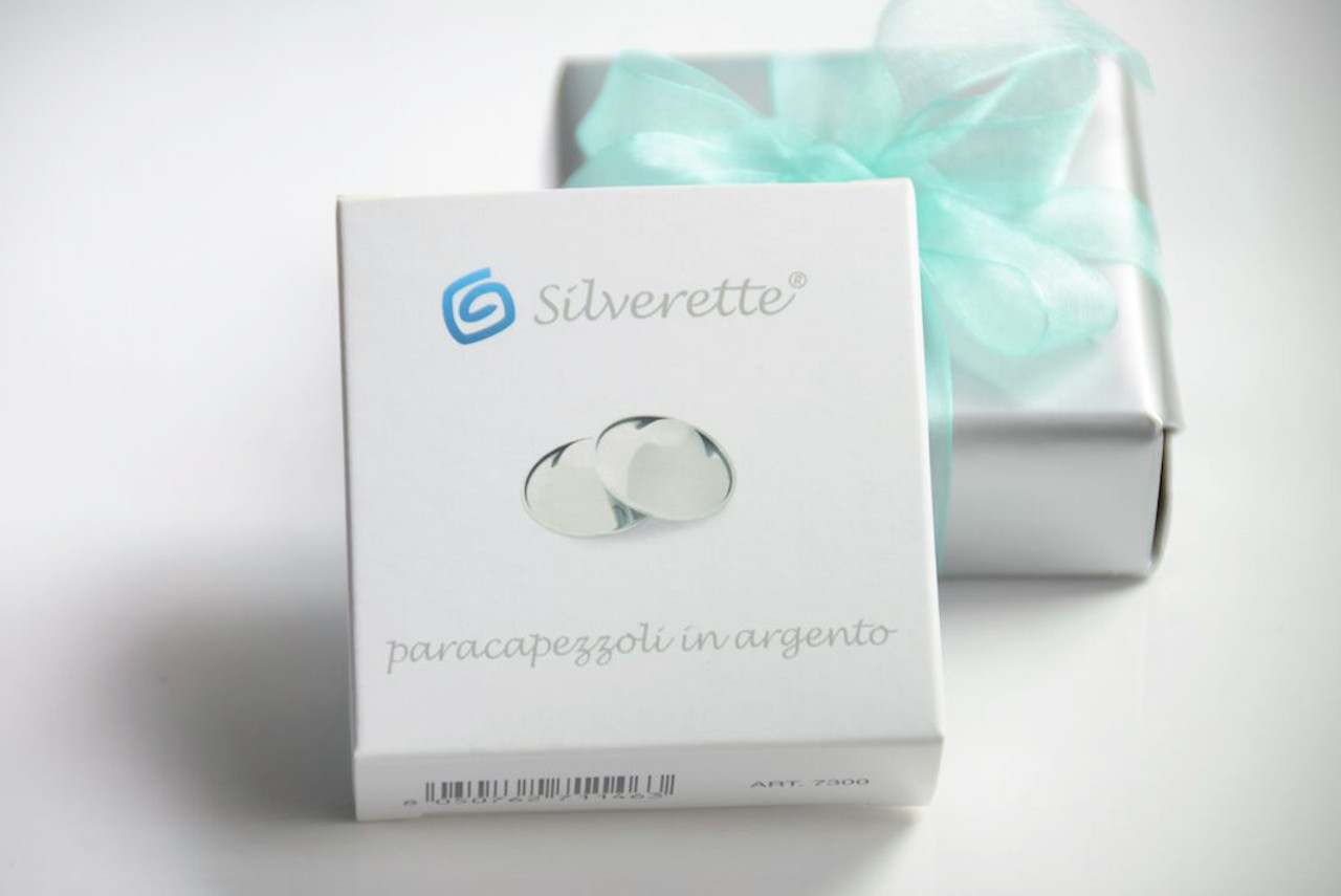 Silverette - Silver Nursing Cups In A Gift Box - Regular (Exclusive)