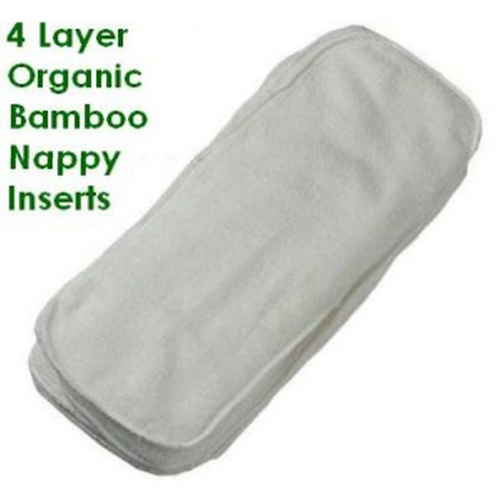 Bamboo and microfibre Nappy Insert
