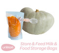 Store & Feed Breast Milk & Baby Food Storage Bags