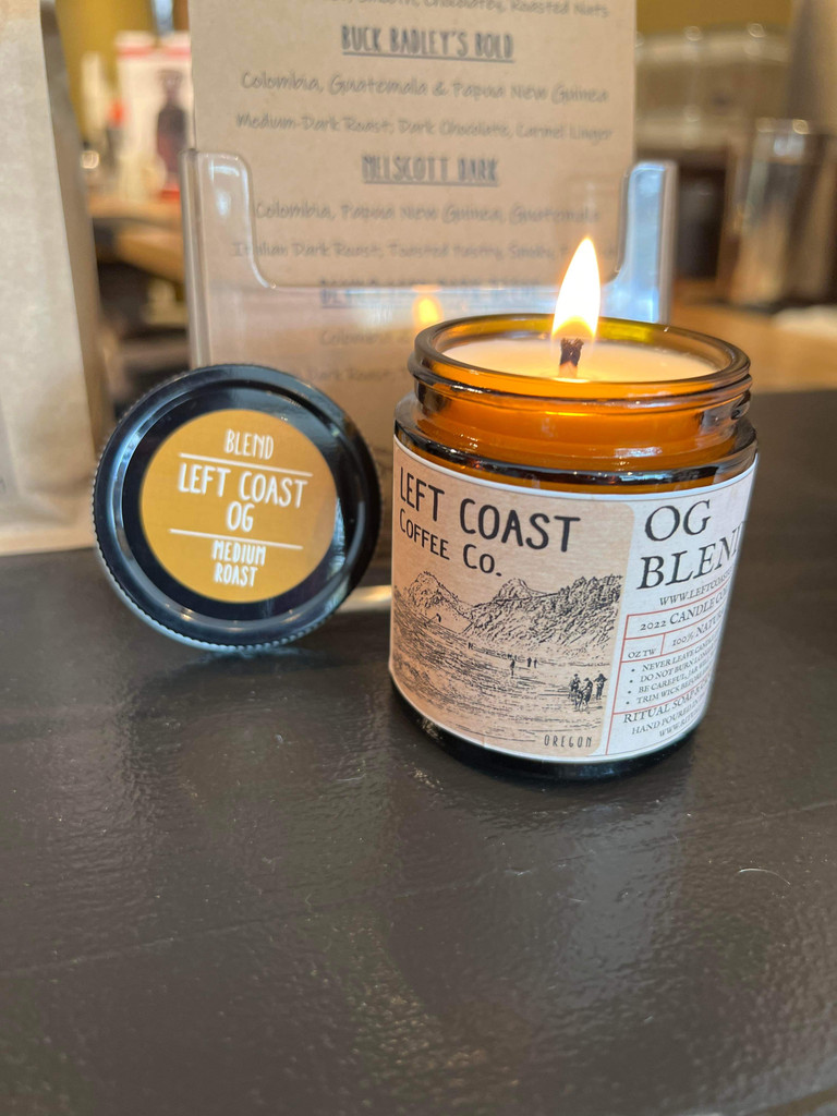 Left Coast Coffee Candle