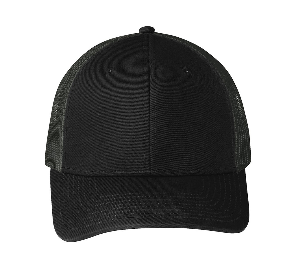 Left Coast Trucker Hat - Black / Grey Steel