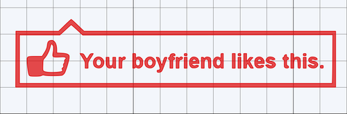 Your BF likes this
