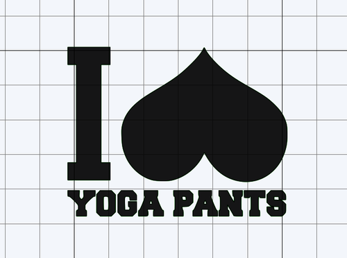 I love yoga pants