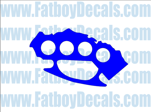 California brass nuckles 