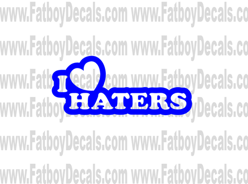 I heart Haters 