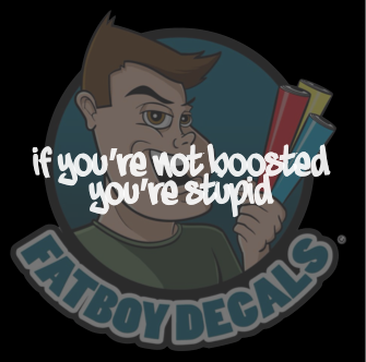 If you're not boosted you're stupid