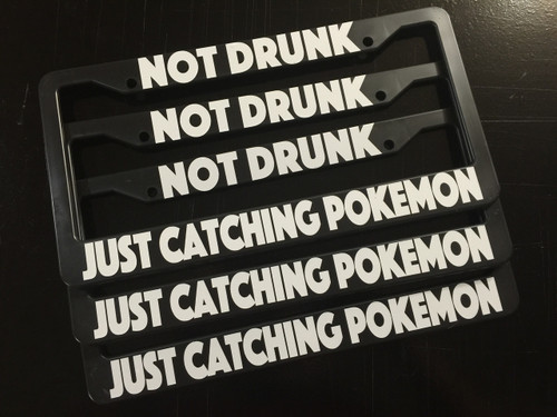 Not drunk just catching pokemon