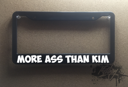 More ass than Kim plate