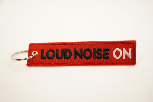Loud noise:On Keytag