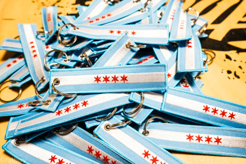 Chicago Flag Jet Tag