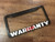 Warranty Void plate frame