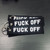 Fuck Off keytag