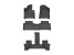 2024-2027 Hyundai Santa Fe Hybrid WeatherTech Floor Liners