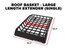 Roof Basket Large Length Extender
