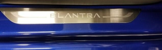 20212024 Hyundai Elantra Alloy Door Sill/Scuff Plates (EL024)