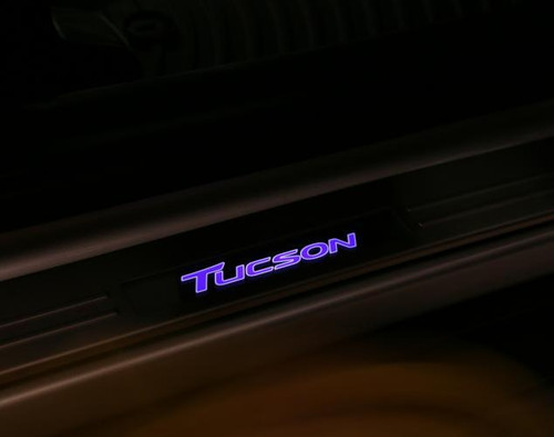 2022-2026 Hyundai Tucson Illuminated Door Scuff Plates