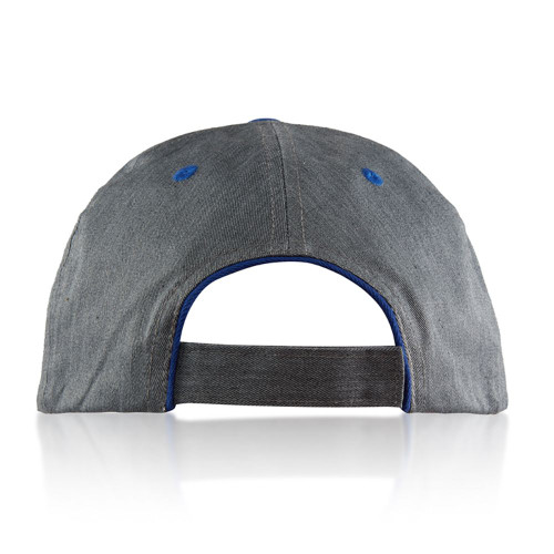 Hyundai Carbon Fiber Grey and Blue Cap Hyundai Carbon Fiber Grey and Blue Cap