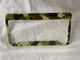 Camoflouge License Plate Frame