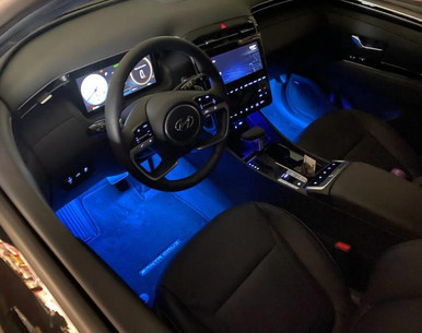Kit Illuminazione Abitacolo Per Hyundai Santa Fe (DM) - Luci LED Bianco Freddo 6000K, Plug And Play 🚙💡
