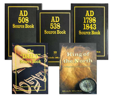 5 Book Set on: AD 508, 538, 1798 1843, The "Daily" Source Book, and King of the North