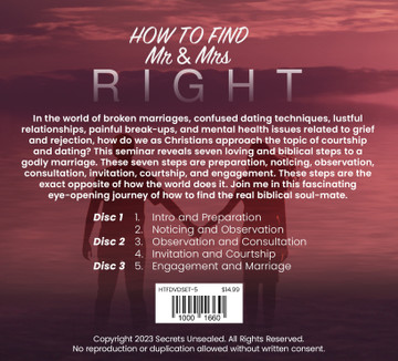 How To Find Mr. & Mrs. Right