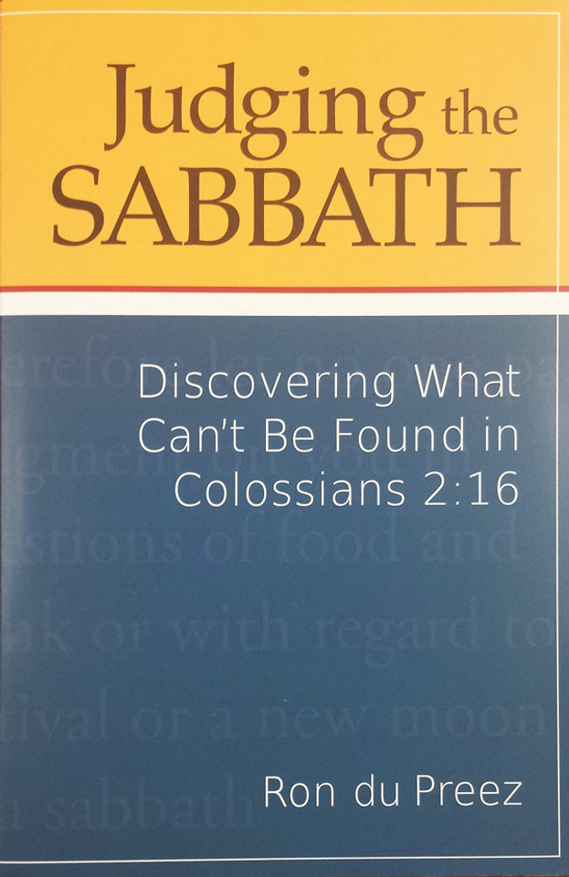 Judging The Sabbath