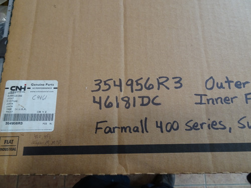 Farmall Super M  Front Cover Gaskets  354956R3 and 46181DC