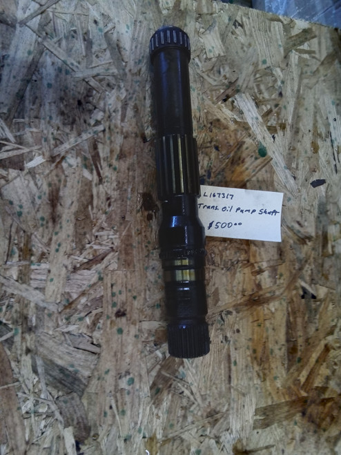 John Deere L167317 transmission oil pump shaft 