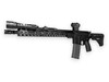 PMA 16" MID-LENGTH 5.56 NATO 1/7 NITRIDE 15" M-LOK RIFLE WITH THRIL CCS STOCK AND RTG GRIP Bundle