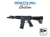 PMA Customs 7.5" 5.56 Nato Pistol with 7" MLOK Rail, SAW Grip and Pistol Brace