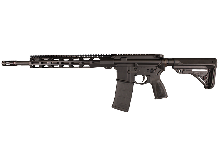 16" Minuteman Pro Rifle, 5.56 NATO with 13" MLOK Rail, CCS Stock and RTG Grip