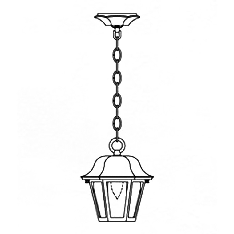 Hanover Lantern B2520 Small Manor Ceiling Lantern