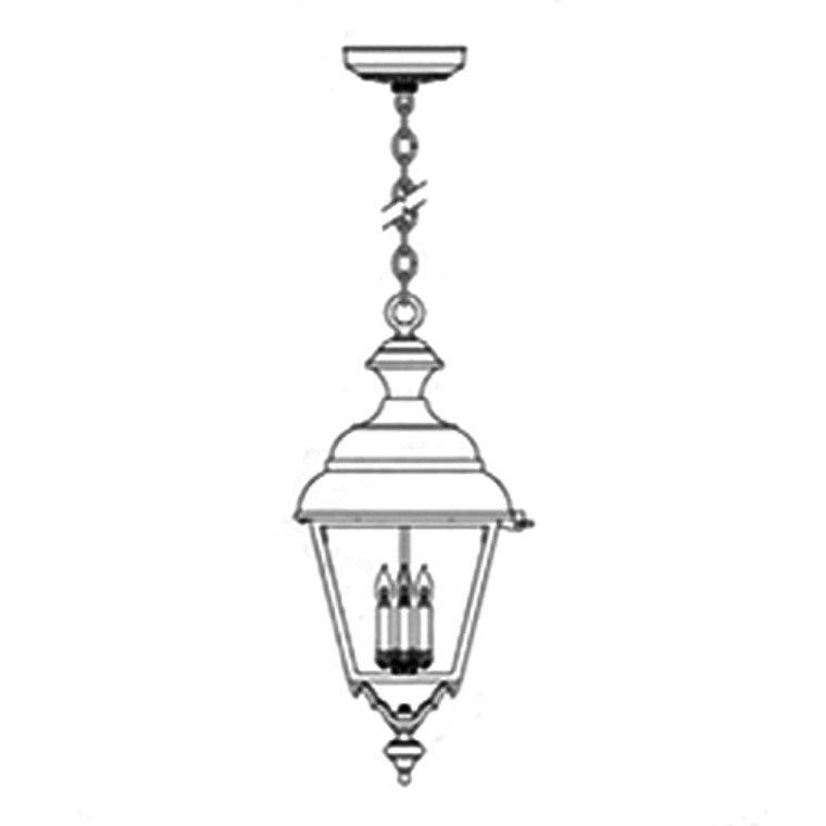 Hanover Lantern B31820 Grande Plymouth Ceiling Lantern