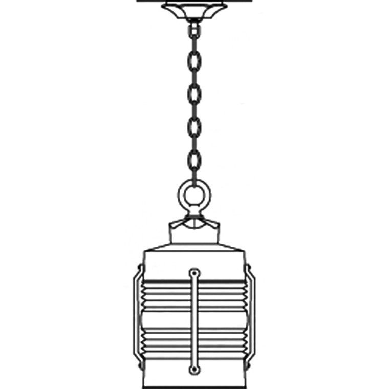 Hanover Lantern B9020 Large Avalon Ceiling Lantern