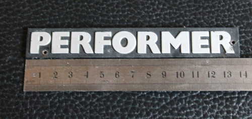 HH Performer plastic badge emblem