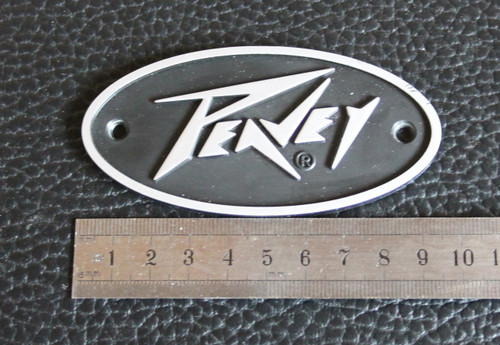 Peavey oval 9.5cm amplifier badge