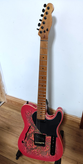 Paisley finish partscaster