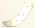 MM/Musicman style bass control plate, chromed steel