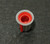 Studiomaster control knob, grey with red line