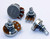 Alpha® 100K / 250K / 500K / 1M Potentiometers, various tapers and sizes