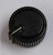 Peavey push-on control knob, black, 1980s/1970s.