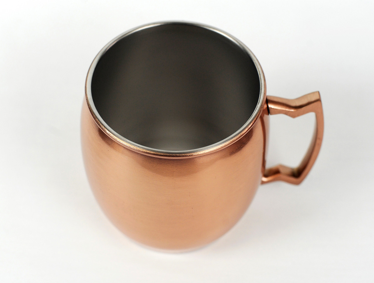 6PCS GENNISSY 304 Stainless Steel Moscow Mule Copper Mugs Beer