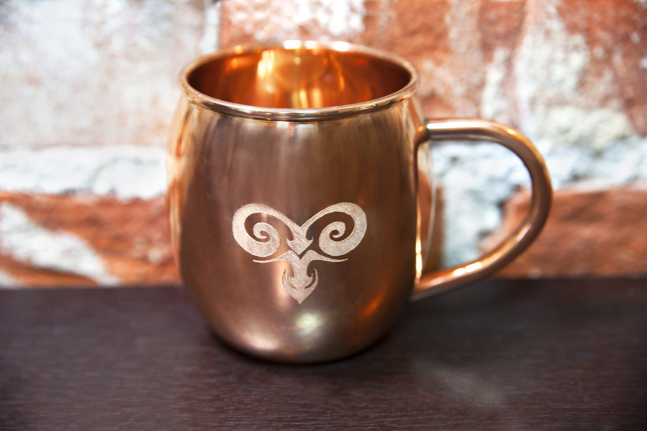 Special Occassion Custom Engraved Copper Mugs