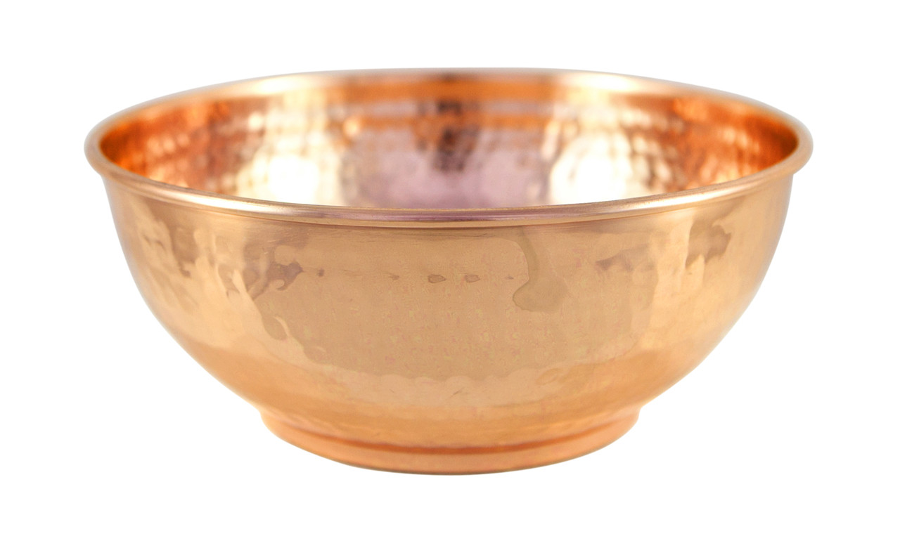 Copper and White Mixing Bowl - Alchemade