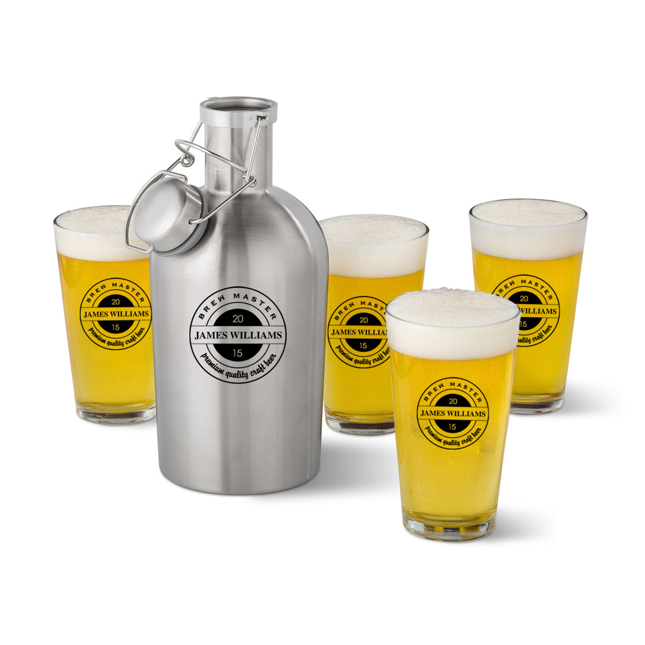 Barware, Flasks, Growlers, & Pints