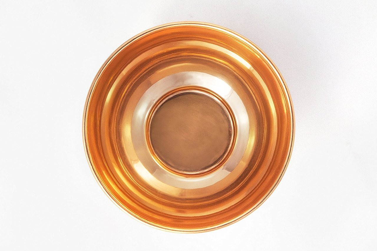 Cuyahoga Copper - Set of 2 - Pure Copper - Prep, Snack and Dip Bowls! Packaged in Attractive Gift Box